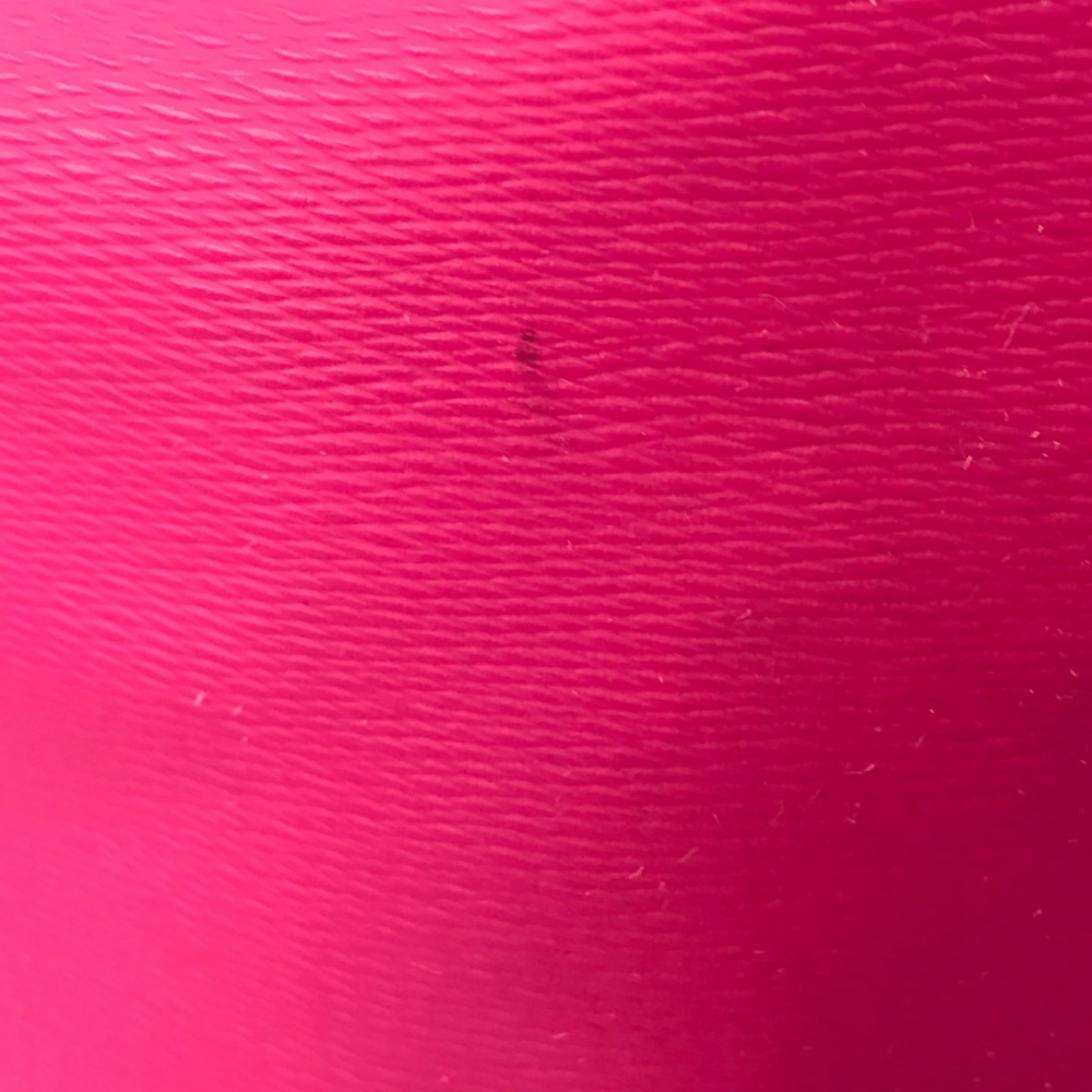 JUICY COUTURE PINK & BLACK PATENT BUCKET BACKPACK - Picture 10 of 16